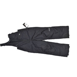 NEW Outdoor Gear Youth Peak Bib Ski Snow Insulated Winter Overalls Black Size M